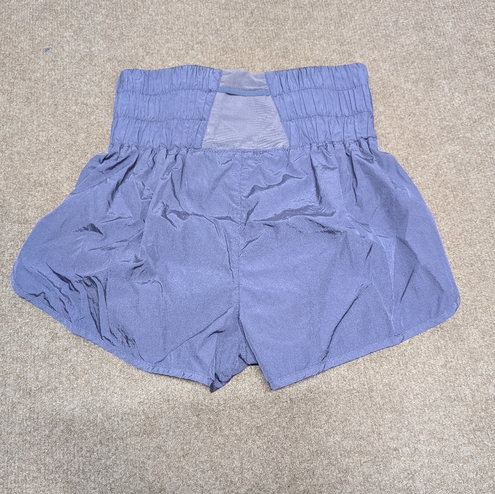 Free People Navy High-Waist Athletic Shorts - Picture 6 of 12